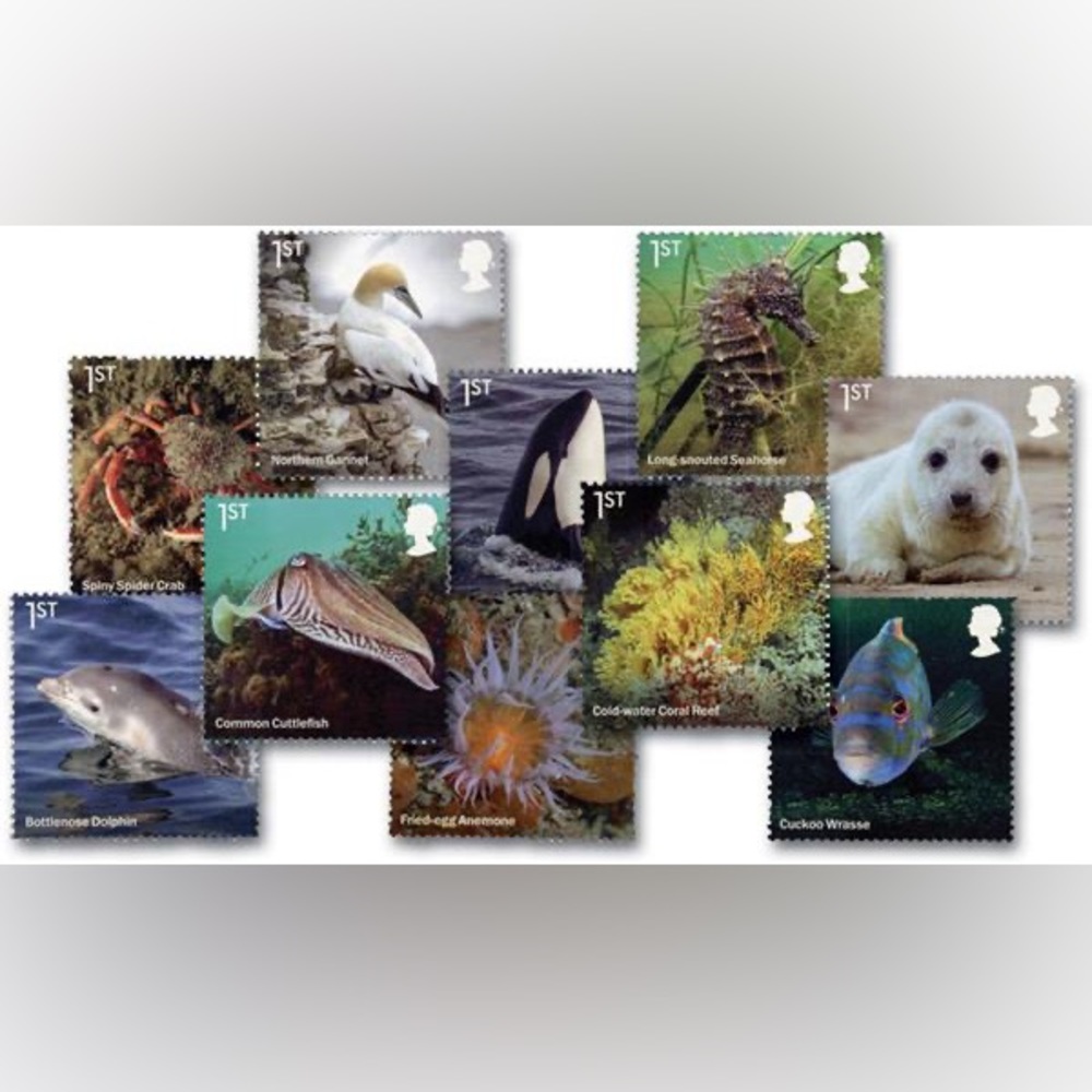 2021 Wild‎ Coasts, Mint, 10 Stamps, Great Britain